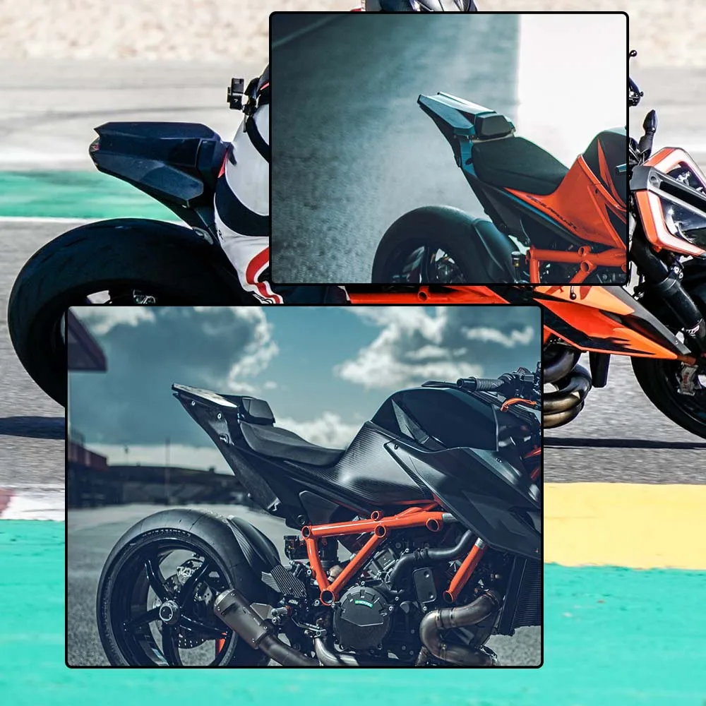 Чехол из углеродного волокна для заднего пассажирского сиденья мотоцикла Super Duke R