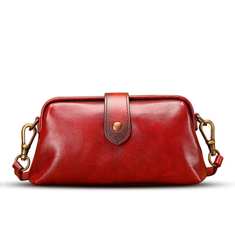 Женская кожаная сумка на одно плечо с ремешком| |