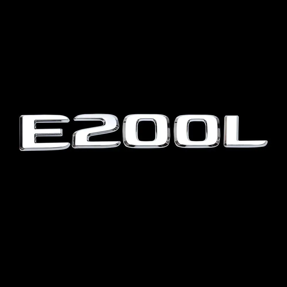 E200L E260L E300L E320L наклейка эмблема для заднего багажника буква 3D логотип Mercedes Benz AMG E