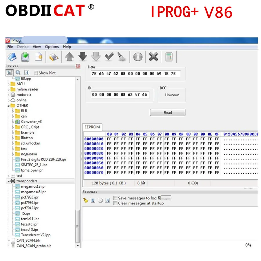 Iprog + V86 Pro Поддержка программного обеспечения IMMO коррекция пробега сброс подушки