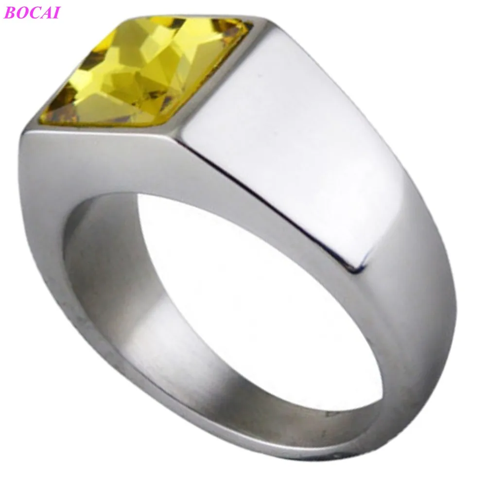 2020 Новое Стильное модное кольцо из тутаниевой стали рок-н-ролл на палец с