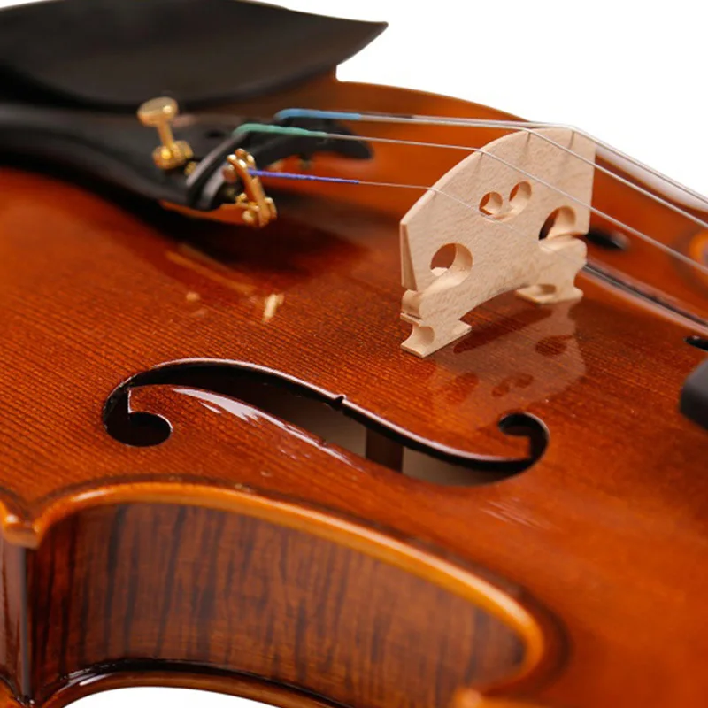 Ручная усовершенствованная скрипка масляный лак натуральный клен Еловая