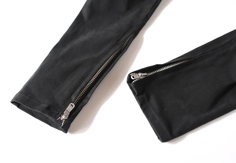 

2020 Summer NewSlim Drawstring Zipper Pants Sports Style Ankle Banded Pants Men Women Loose Pants Casual