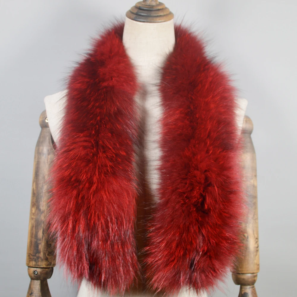 Женский шарф из натурального Лисьего меха зимний теплый мягкий вязаный ручной