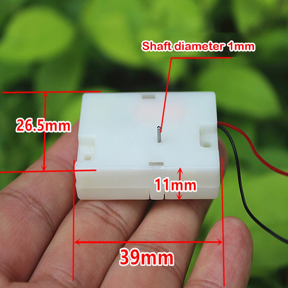 DC1.5V-3V Микро Мини импульсный бесщеточный Малогабаритный шаговый двигатель