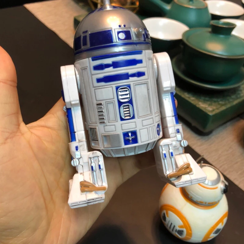Оригинальная Коллекционная модель робота Hasbro Star Wars R2D2 BB8 робот из мультфильма