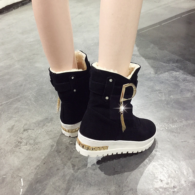 Шикарные ботильоны с металлическими кисточками женские ботинки увеличивающие