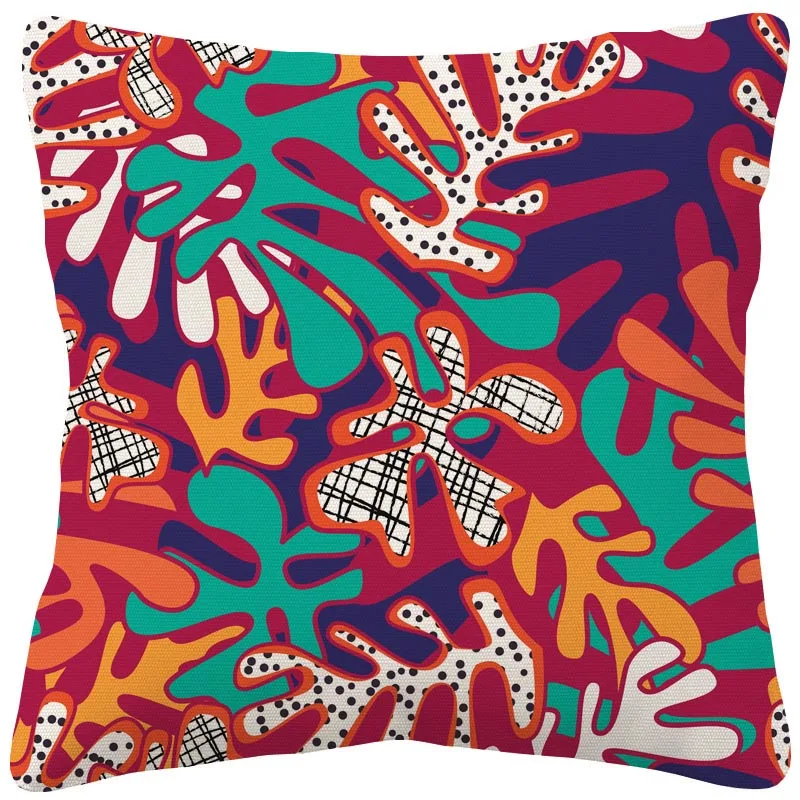 Henri Matisse Art Cushion Cover Girl Flamingo Palm Leaf Throw Pillow Case Home Decor Living Room Decoration | Дом и сад