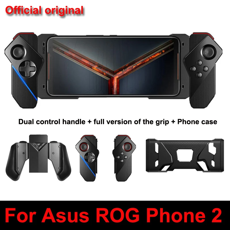 Оригинальная Двойная Ручка управления с полной версией рукоятки для Asus ROG Phone 2