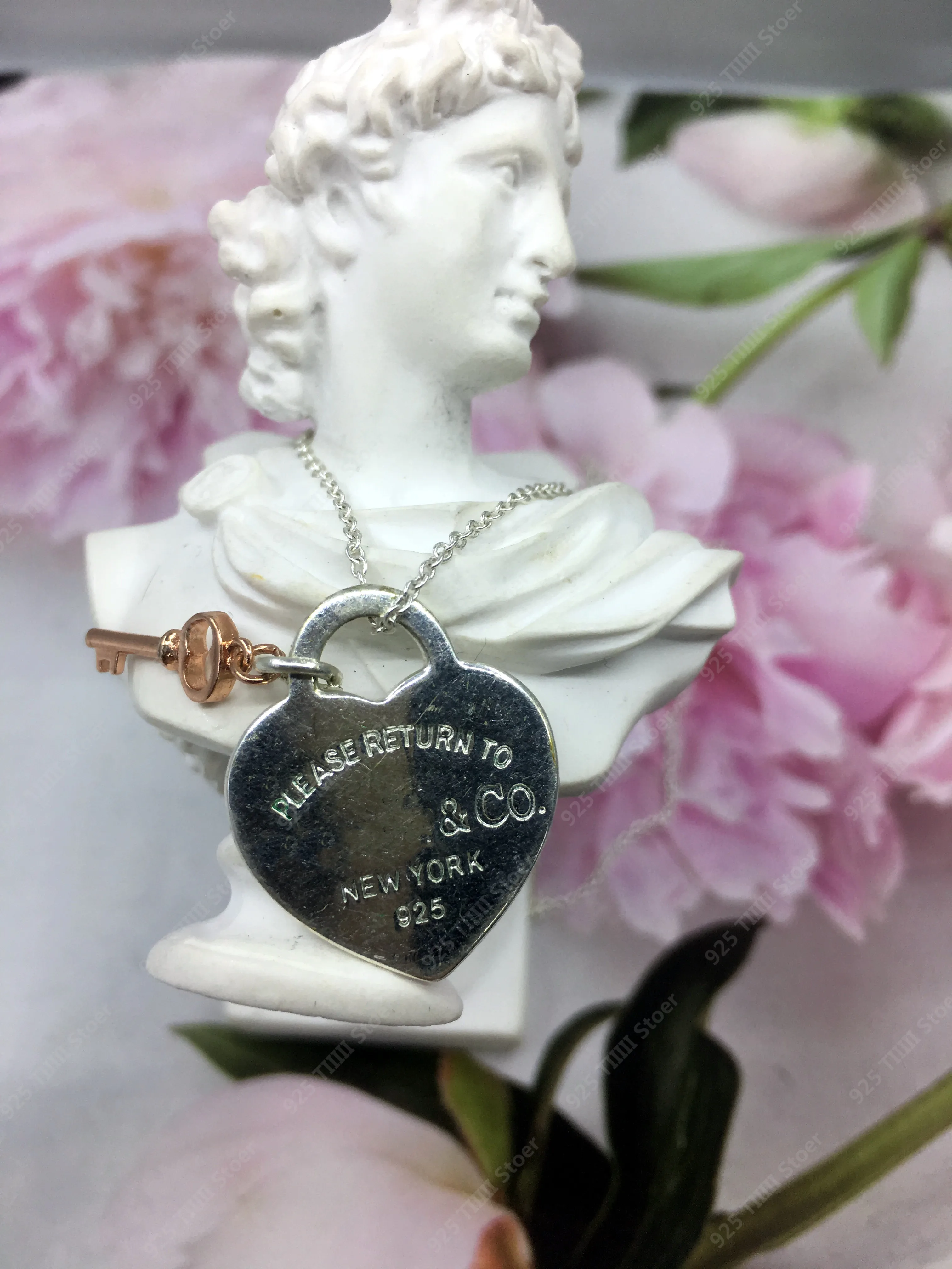 

Hoge-Kwaliteit Goederen Lovers Hart Hangen Handelen De Rol Van De Ketting