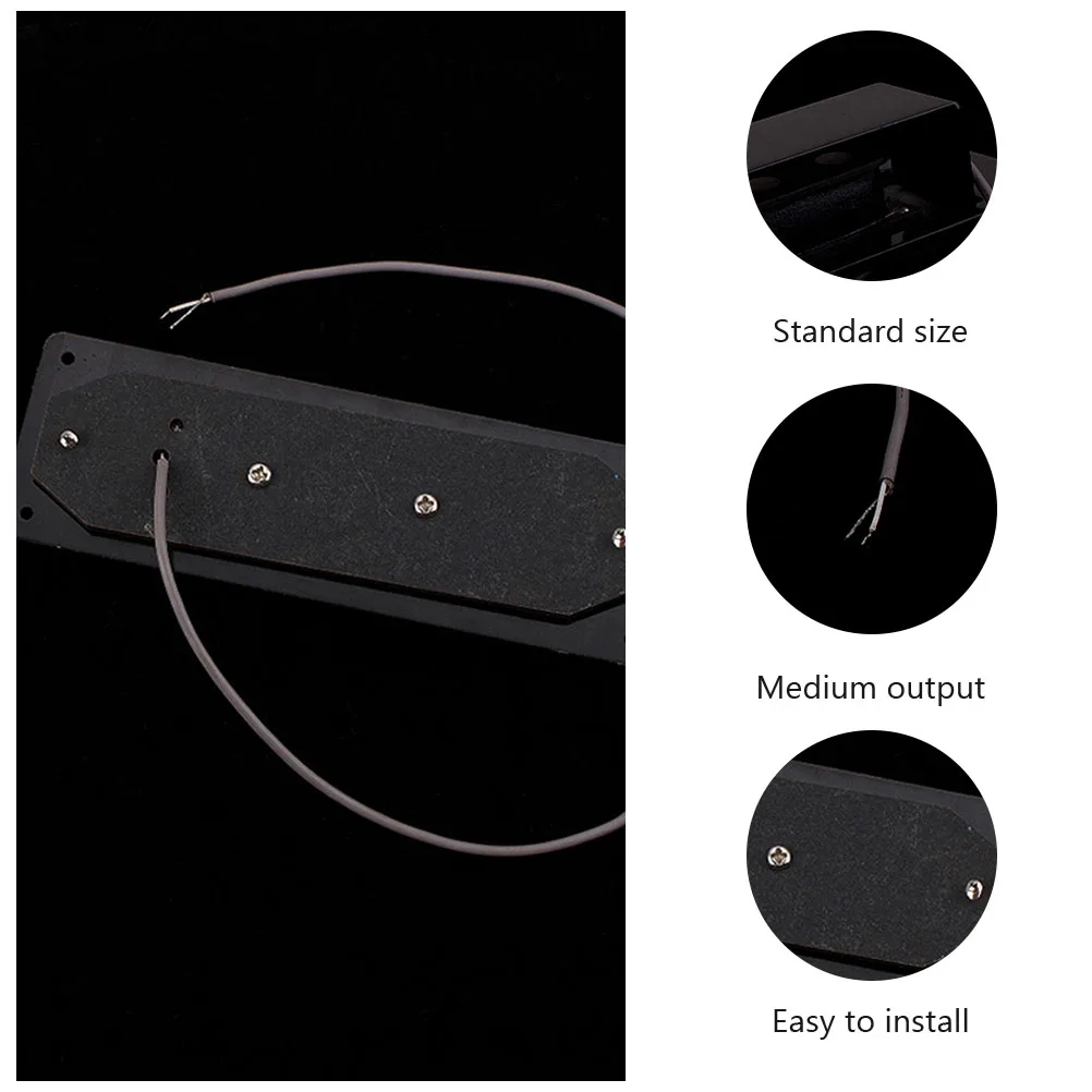 

Durable 4 Strings Electric Bass Harmonious Pickup Replacement Accessory Kit