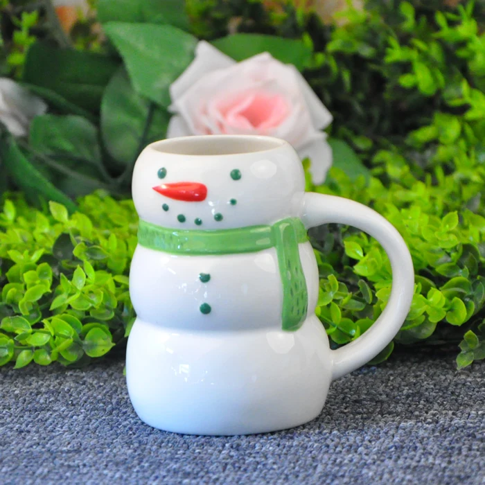 Новые креативные европейские Керамика Санта Клаус Кофе чашки чашка в форме