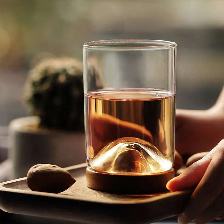 

Drink Glass Transparent Cup Tea Teacup Drinkware Japanese Tea Cup Mug Ceremony Teaware Thee Kopjes Kitchen Dining Bar AB50CB