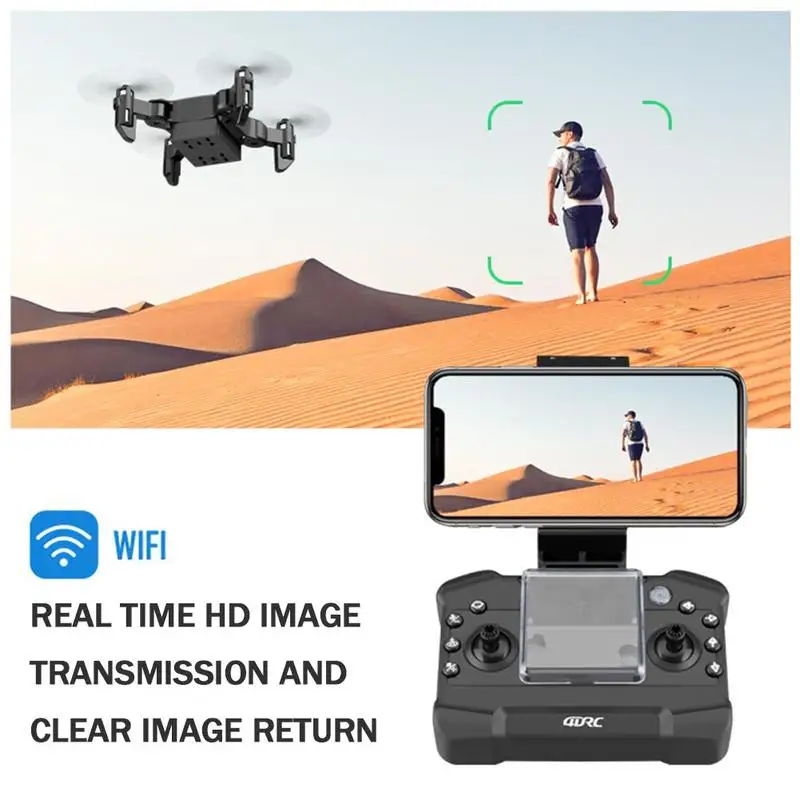 Mini Drone 4K Professional HD Camera High Hold Mode RC Helicopter Kid helicopter RC RTF Quadopter Foldable Quadrocopter WiFi images - 6