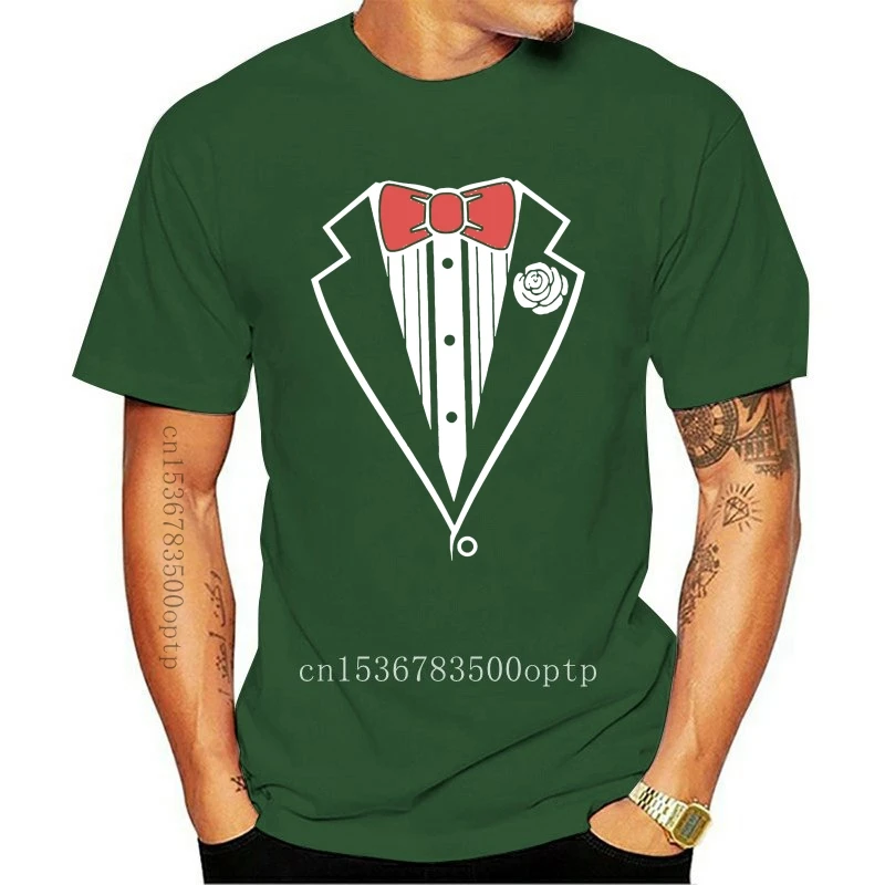 

New Men tshirt tuxedo choice of 9 stunning bow ties fancy cool women T-Shirt tees top