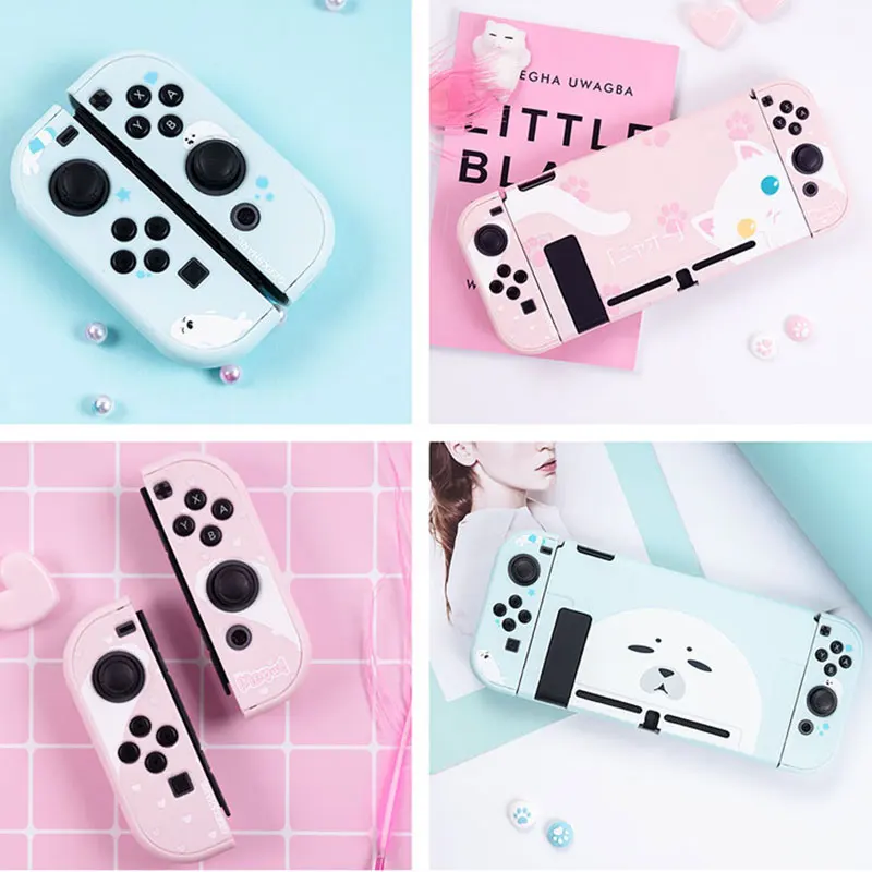 Милый защитный чехол для переключателя kingd контроллер полное покрытие оболочка