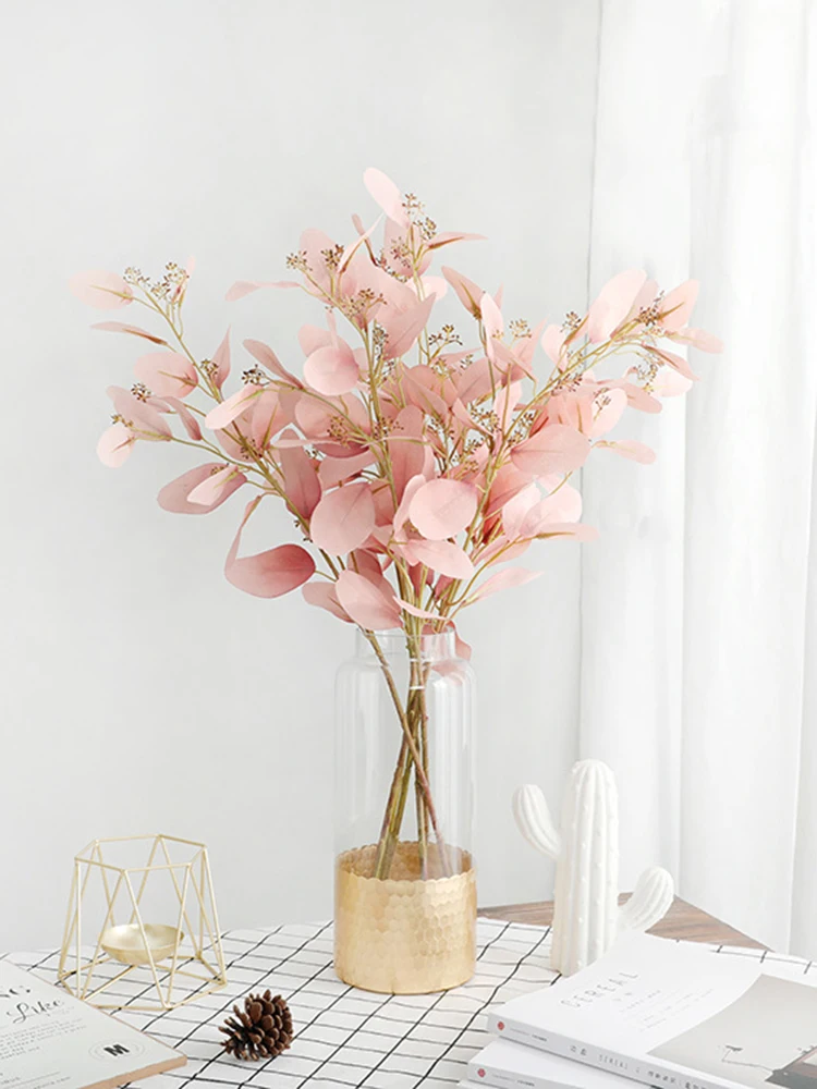 

Elegant Literary Simulation Flower Paris Eucalyptus Wedding Party Guide Layout Decoration Living Room Bedroom Decoration