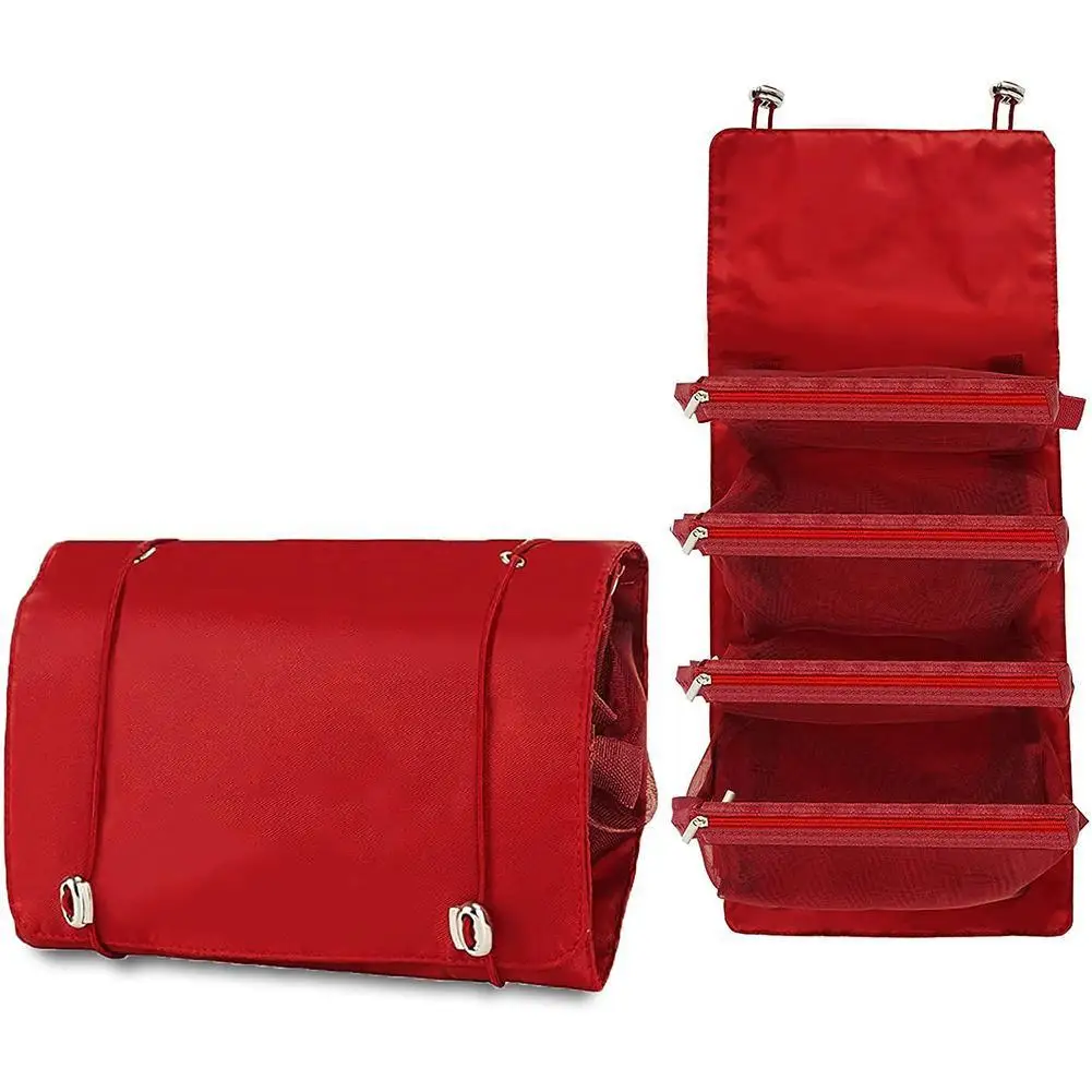 

4 в 1, складная дорожная сумка для косметики