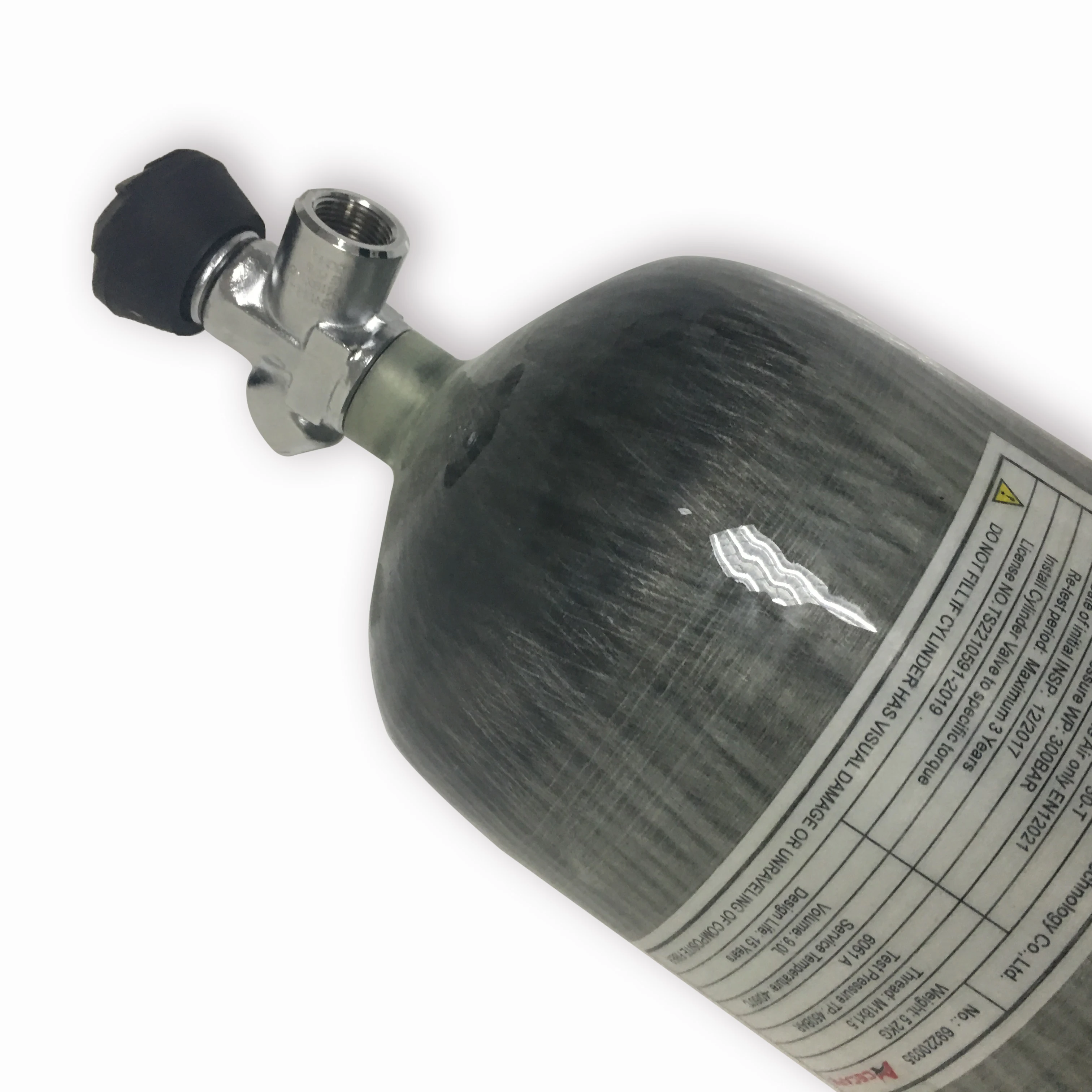 AC10931 Cylinders 9L 300Bar Carbon Fiber Tank Valve Scuba/Pcp Cylinder Compressed Air Guns To Hunt Airforce Condor Pcp Gun | Безопасность
