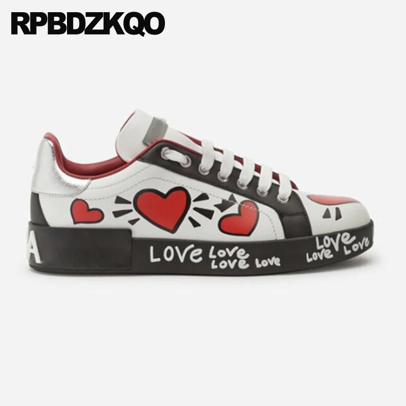 Дизайнерская обувь Китайские кроссовки на плоской подошве с вышивкой Женские из