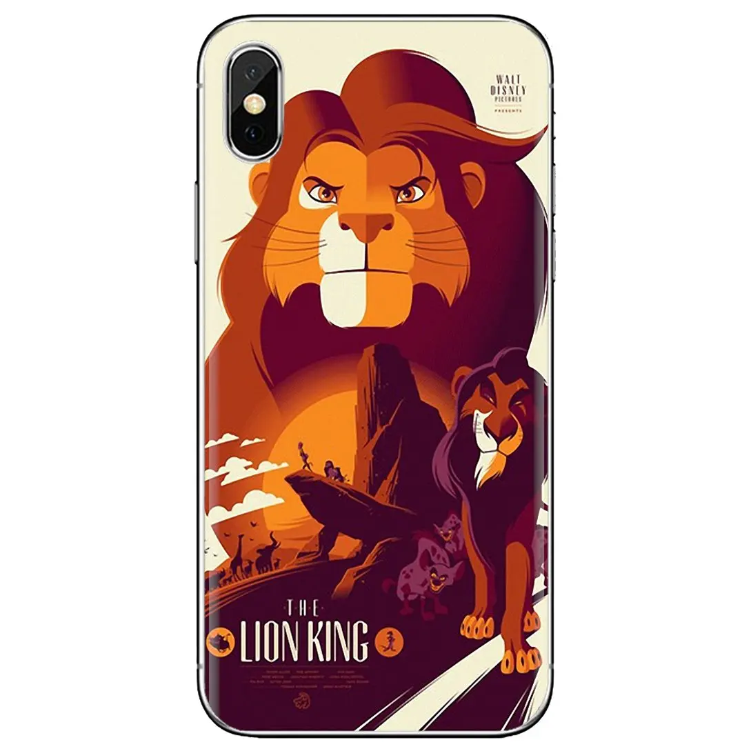 Чехол King-Hakuna-C-Matata-комикс-Лев для Xiaomi Redmi 2 S2 3 3S 4 4A 5 5A 6 6A 7A 9 9T 9C 9A Pro Pocophone F1 | Мобильные