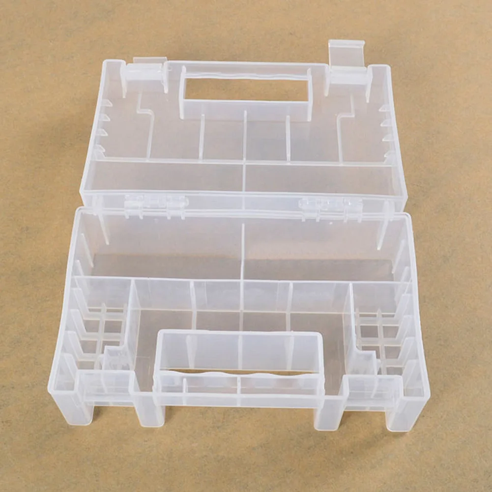 Прозрачный чехол для аккумулятора большой емкости износостойкий держатель ящик