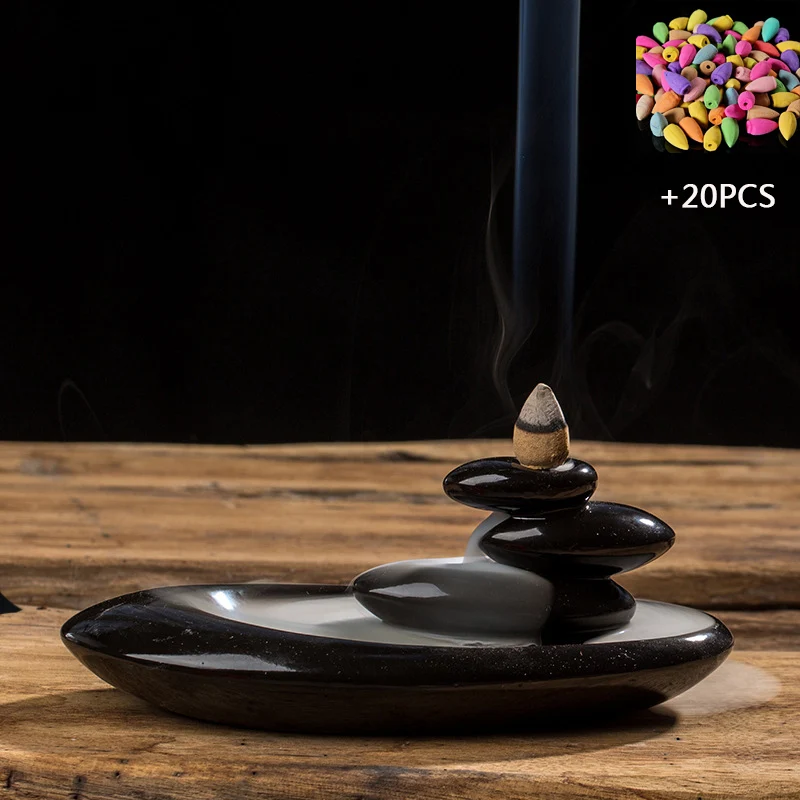 Поджигатель для благовоний Backflow держатель подарочные украшения креативный