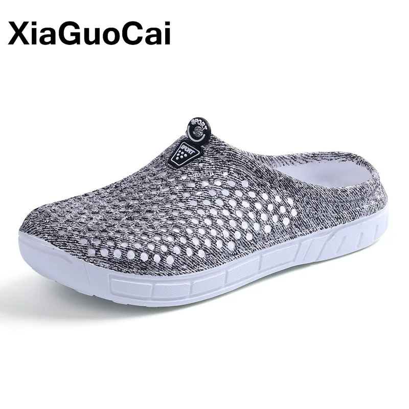 Summer Women Slippers Clogs Breathable Beach Sandals Female Home Slippers Waterproof Anti-Slip Flip Flops For Women Big Size