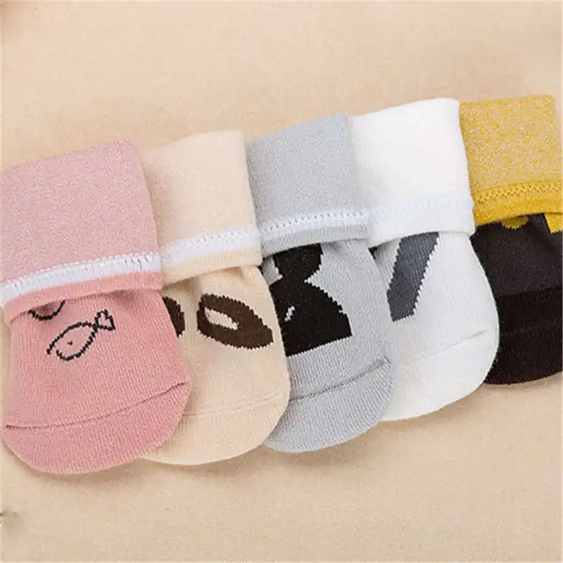 Милые носки с героями мультфильмов для маленьких девочек хлопковые Дышащие