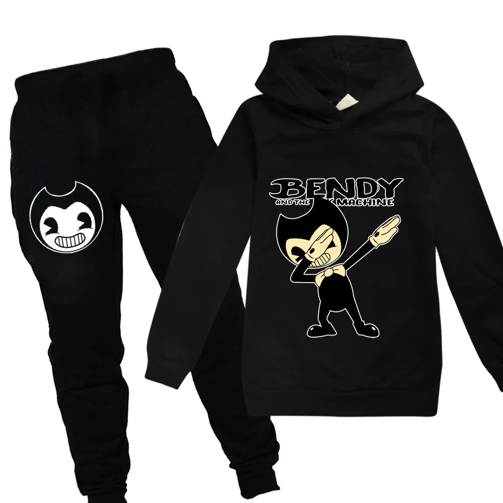 Свитшот для маленьких мальчиков одежда футболки штаны с изгибом и чернилами