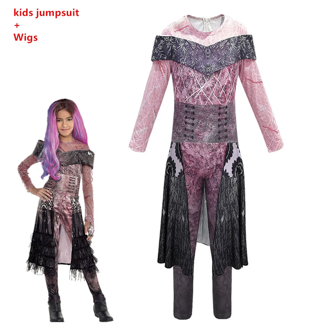 Костюм на Хэллоуин для детей и взрослых Мальта Берта малефисент живи зло Прямой