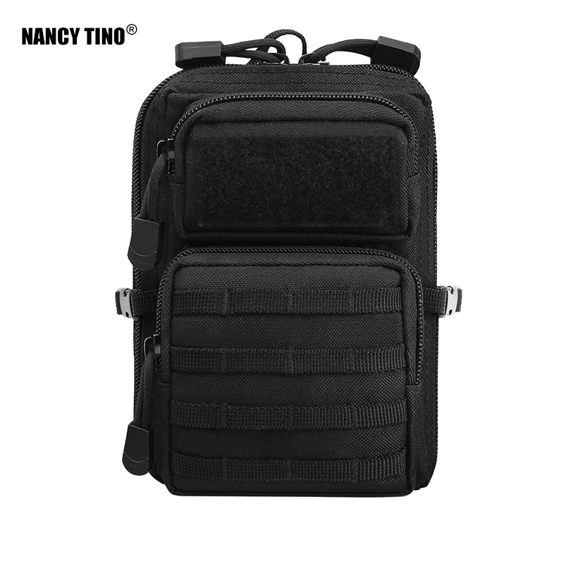 

NANCYTINO 1000D Tactical Molle Pouch Bag Outdoor Utility EDC Tool Pouch Phone Bag Case Hunting Waist Pack Military Accessory Bag