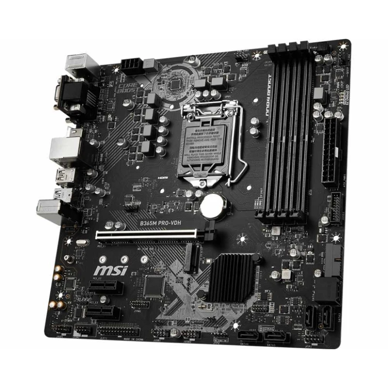 Материнская плата MSI B365M PRO VDH LGA 1151v2 Intel B365 mATX Ret|Материнские платы| |