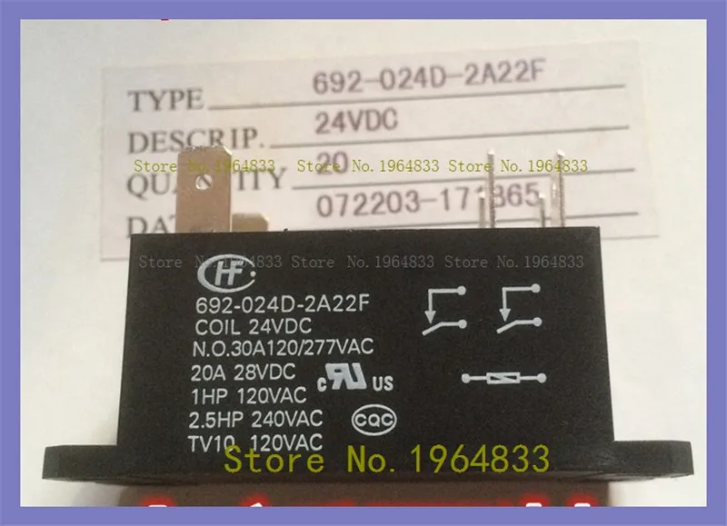 

692-024D-2A22F 24VDC T92S7D22-24
