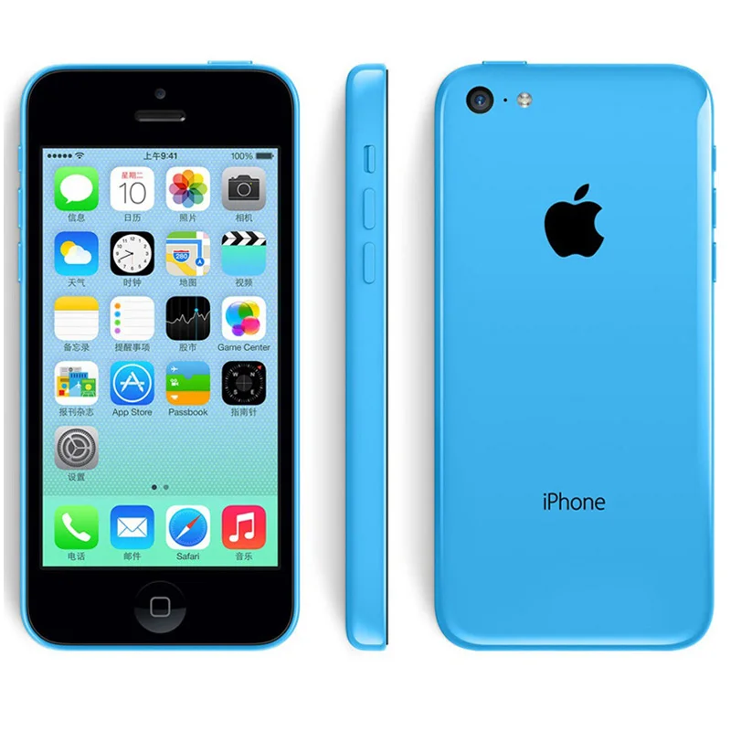 Оригинальный iPhone 5C 99% новый мобильный телефон двухъядерный 4 &quot8MP WIFI GPS 3G
