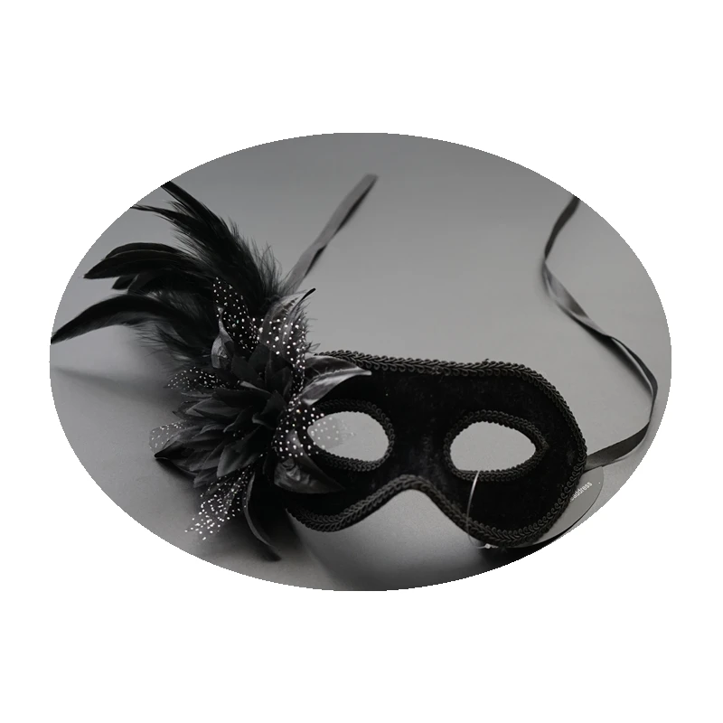 Feather Lace Christmas Party Fancy Mask | Дом и сад