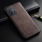 Роскошный чехол для телефона Xiaomi Mi 11T Pro, тонкий чехол из искусственной кожи премиум-класса, чехол в деловом стиле, чехол для Xiaomi Mi 11T Pro