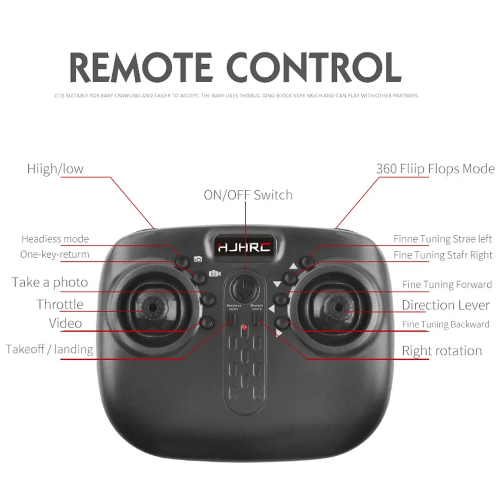 Дрон HJ14W Радиоуправляемый Wifi камера 1080P HD | Электроника
