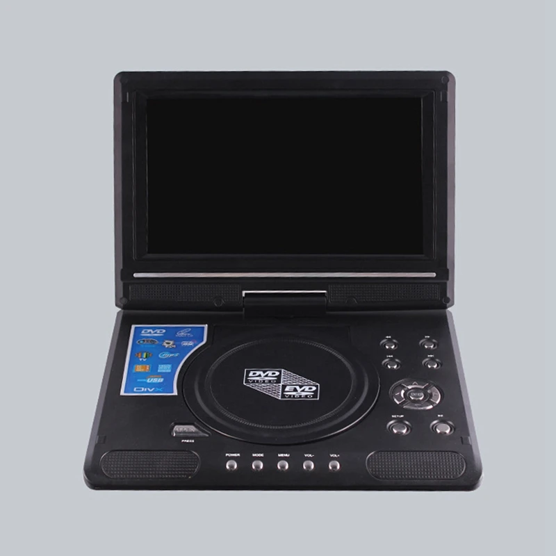 9 8 дюймовый Портативный мобильный DVD с беспроводной ХД мини ТВ