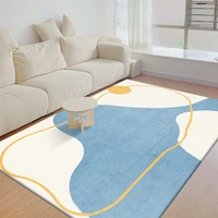 soft fluffy carpet living room plush lounge rug home bedroom decoration carpet nursery non slip entrance door mat area rug large