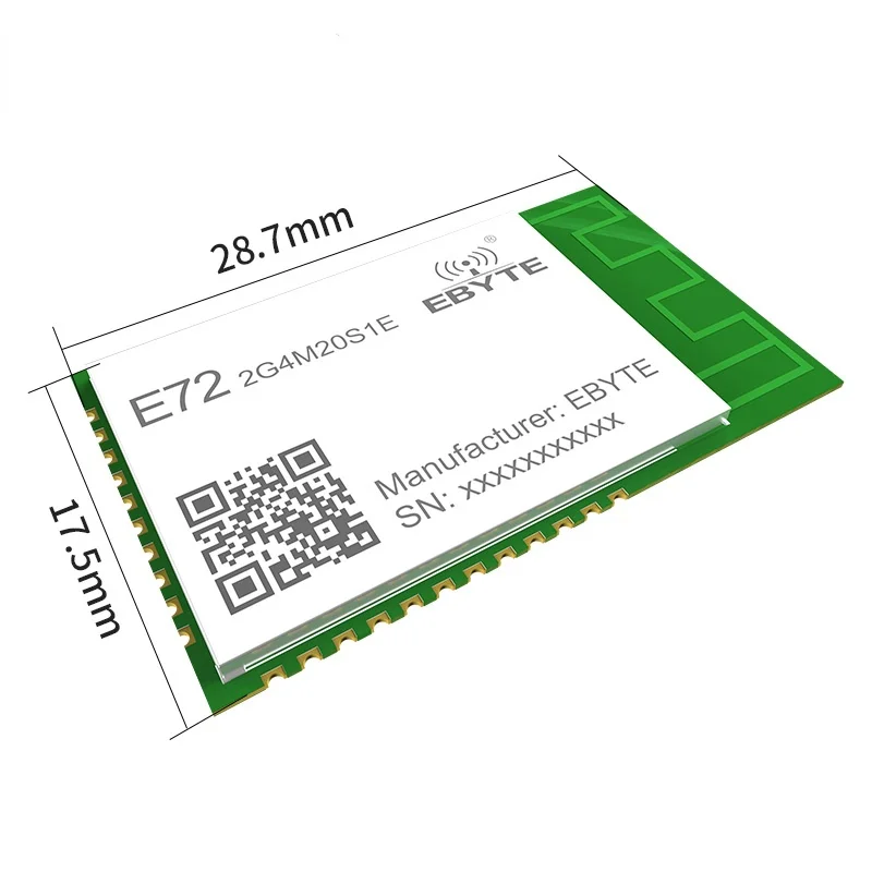 CC2652P ZigBee Blue-tooth Multi-protocol 2.4GHz SMD Wireless SoC Module 20dBm Transceiver Receiver PCB Antenna E72-2G4M20S1E
