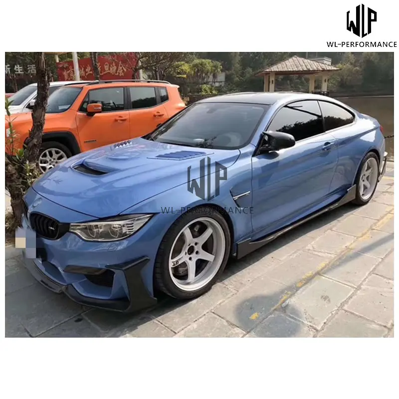 Боковые юбки F30 F35 из углеродного волокна высокого качества Стайлинг автомобиля