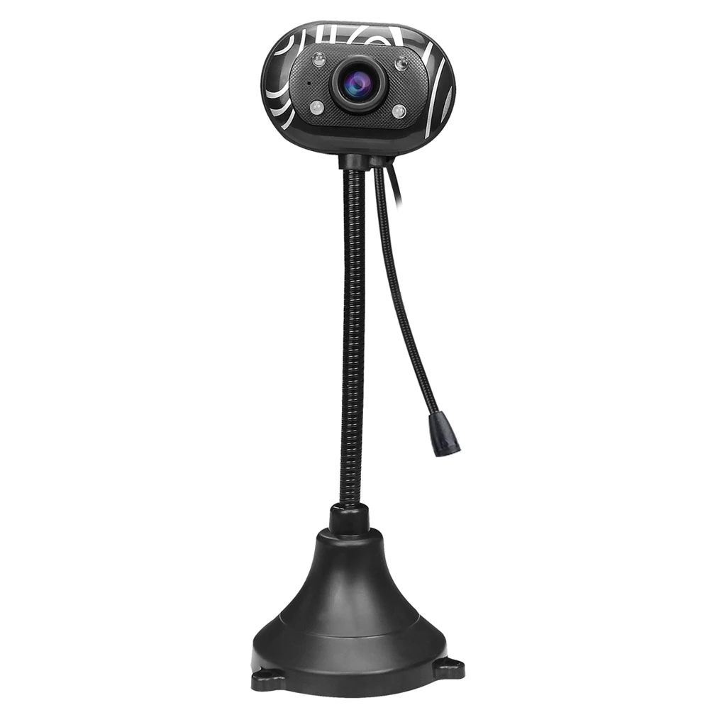 

High Flexible Web Camera Online Class 480P HD Camera with Microphone Live Streaming Webcam ND998