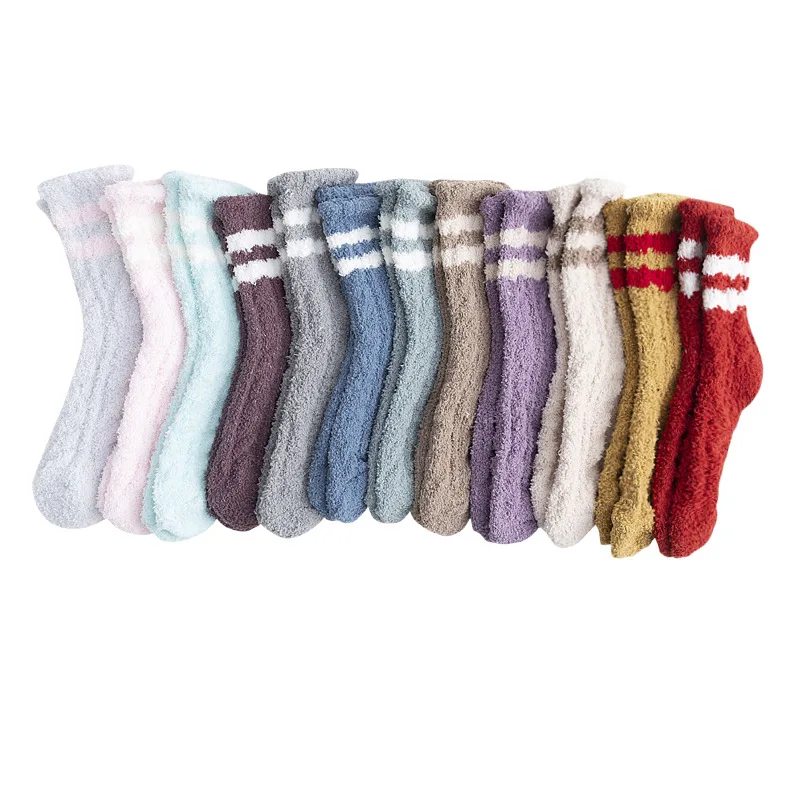 20 Pairs/set Manufacturer's Direct Selling Winter Women's Socks Autumn and Winter Warm Sock Female Wholesale Wedding Gift