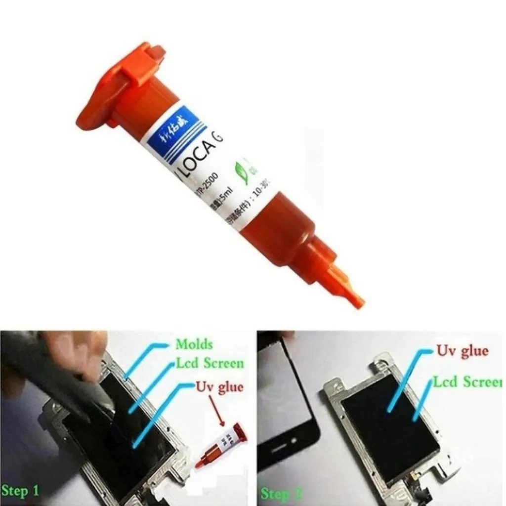 UV Glue Adhesive Cell Phone Repair Tool for Touch Screen Explosion screen fit Home Tools Взрыв экрана подходит D1 | Дом и