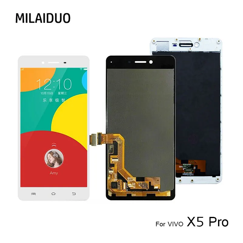 AMOLED/TFT lcd дисплей для Vivo X5 Pro кодирующий преобразователь сенсорного экрана в сборе