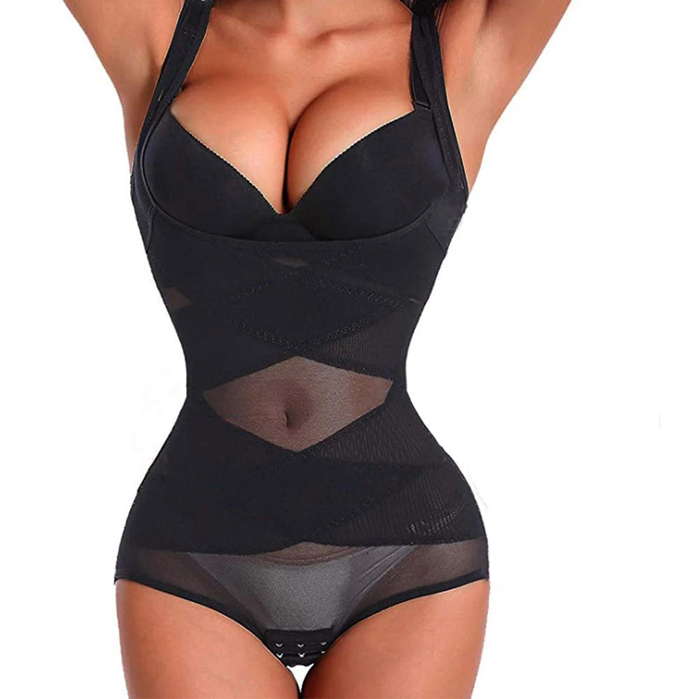 

Women Full Body Shapwear Waist Trainer Tummy Suit Butt Lifer Bodysuit Slimming Underwear Plus Size Corset Lingerie Workout
