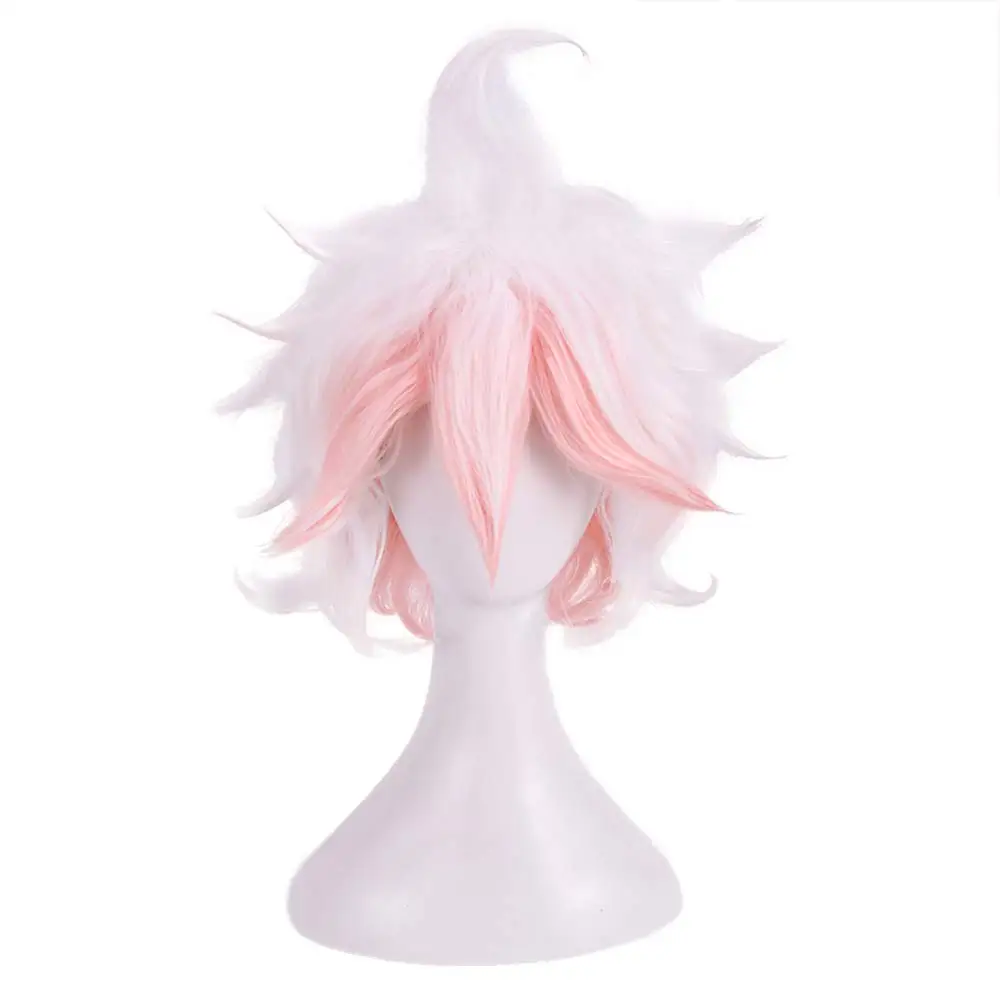 Парик для косплея из Danganronpa Dangan Ronpa Nagito Komaeda термостойкий синтетический с
