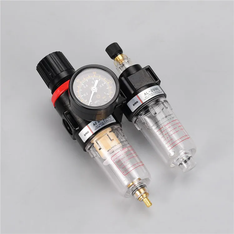 AFC2000 oil water serprator regulator trap filter airbrush AFR2000+AL2000 free for 2pieces fittings | Обустройство дома