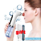 Средство для удаления черных точек, вакуумный очиститель пор, водный цикл, вакуумное удаление комедонов для лица, инструмент для ухода, супер микро пузырьки, новинка 2021